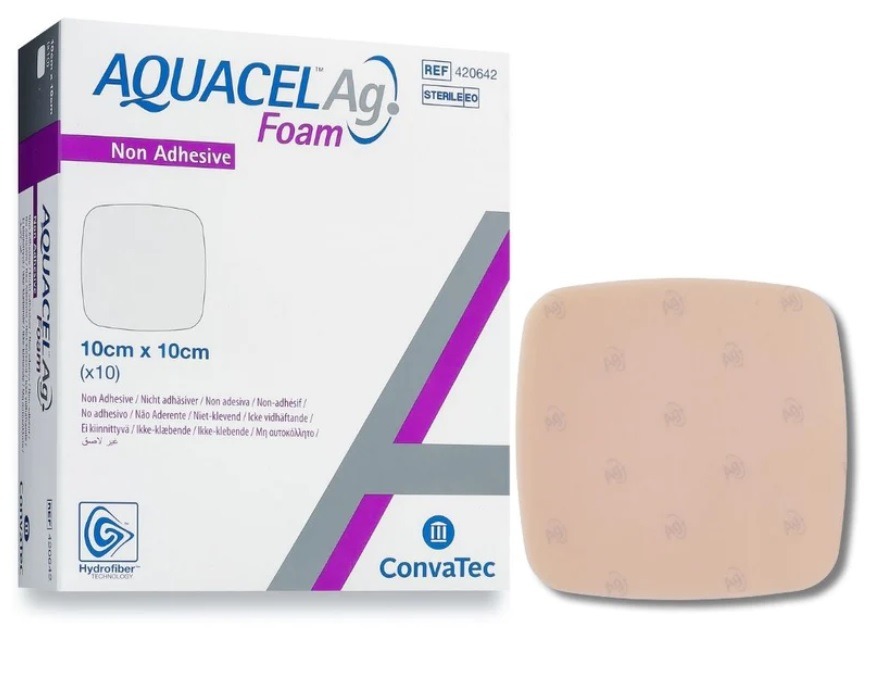 Aquacel Foam Ag N Adh X Cm Mdk Mart