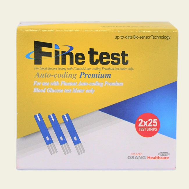 how to use fine test glucometer