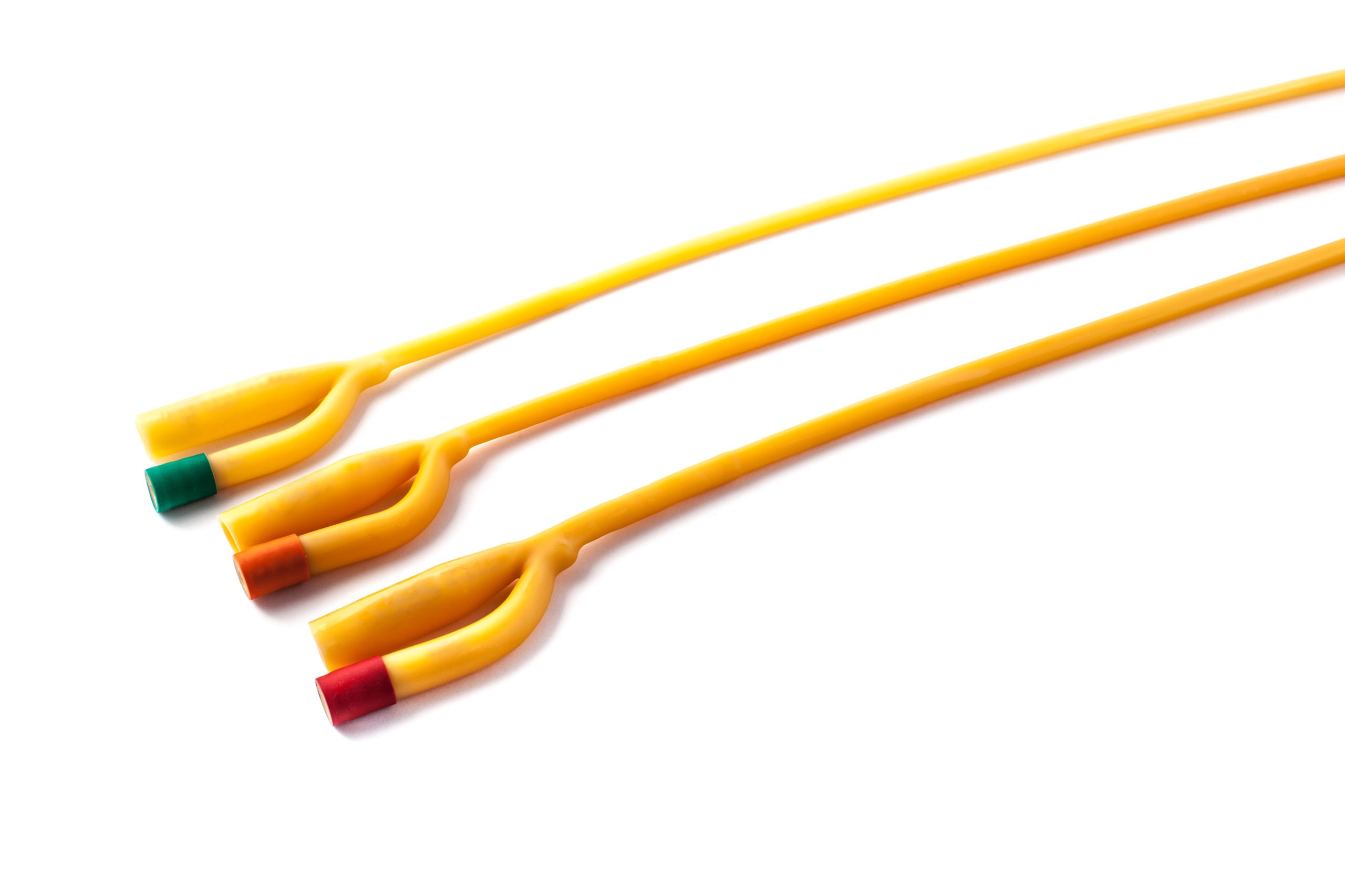 Foley Catheter French Sizes (6, 10, 12, 14, 16, 24 Fr)