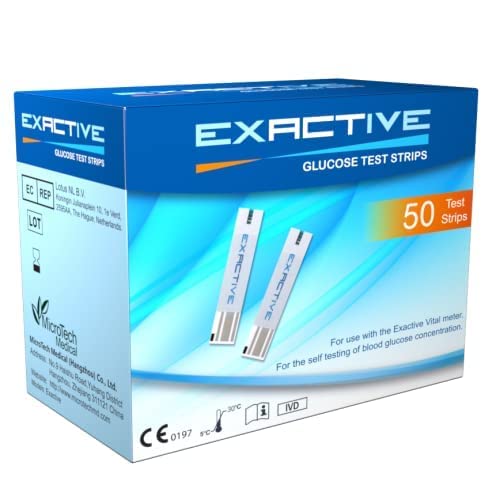 Exactive 50 Blood Glucose Test Strips Mdk Mart